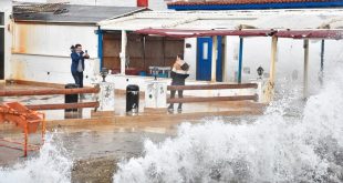 Bodrum'da kuvvetli rüzgar