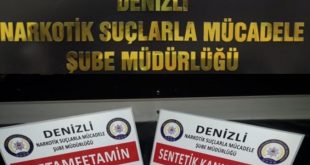 Denizli'de uyuşturucu operasyonlarında 14 zanlı tutuklandı