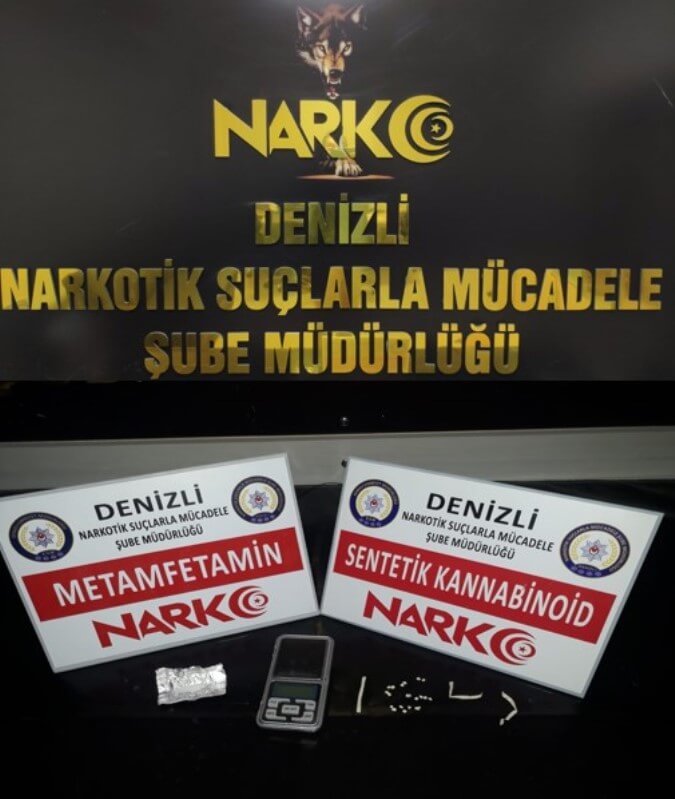 Denizli'de uyuşturucu operasyonlarında 14 zanlı tutuklandı