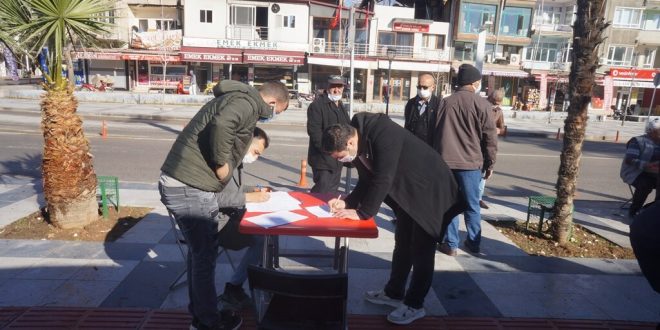 Lösemi hastası minik Kaan için Sarıgöl'de kök hücre bağışı toplandı