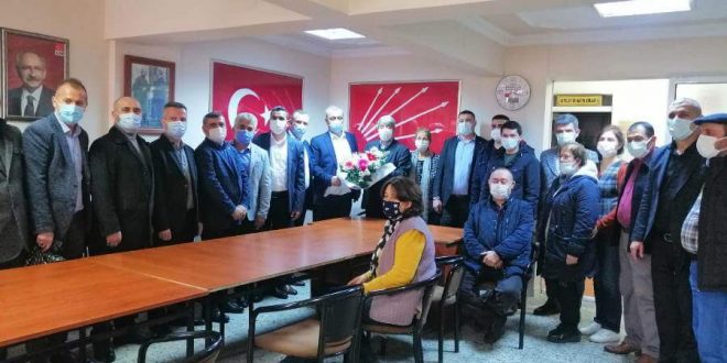 Maden-İş heyetinden Soma'da siyasi partileri temsilcilerine teşekkür ziyareti