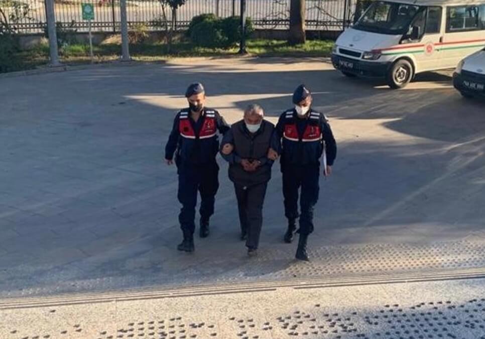 Muğla'da hakkında 23 yıl 8 ay hapis cezası bulunan zanlı yakalandı.