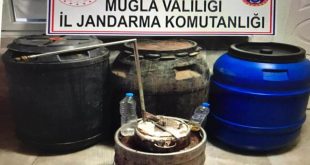 Muğla'da kaçak içki ticareti iddiasıyla bir şüpheli yakalandı