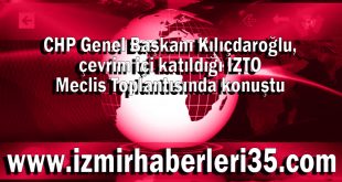 CHP Genel Başkanı Kılıçdaroğlu, çevrim içi katıldığı İZTO Meclis Toplantısında konuştu