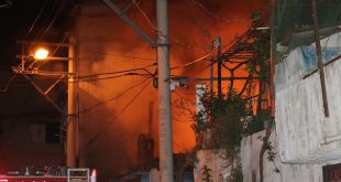 İzmir'in Bornova ilçesinde müstakil evde çıkan yangında bir kişi yaralandı