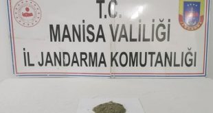Manisa Turgutlu'da uyuşturucu operasyonunda 1 kişi yakalandı