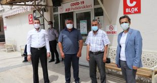 Denizli'de muhtarlara Kovid-19 aşısı yapılmaya başlandı