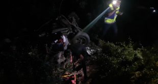 Afyonkarahisar'da uçuruma düşen otomobildeki 1 kişi öldü, 4 kişi yaralandı