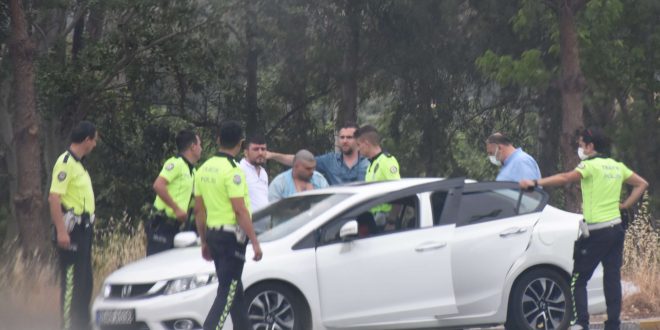 Aydın'da alkollü sürücü kovalamaca sonucu yakalandı