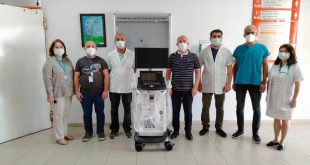 Bergama Necla Mithat Öztüre Hastanesine ileri düzey ultrasonografi cihazı bağışı
