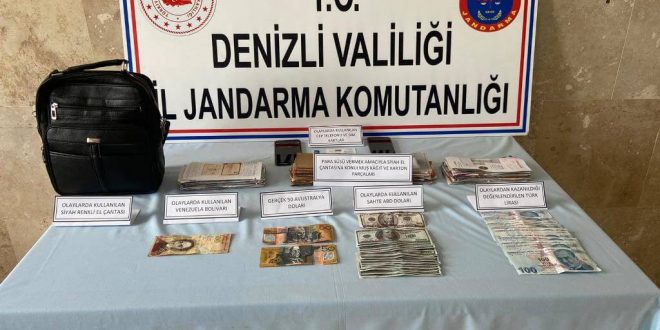 Denizli'de döviz satma bahanesiyle 200 bin lira dolandıran 4 zanlı tutuklandı