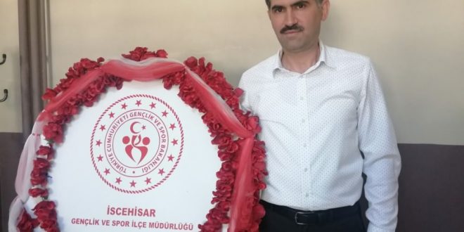 İscehisar Gençlik ve Spor İlçe Müdürü Alparslan Öztürk görevine başladı