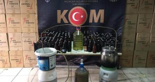 İzmir ve ilçelerinde Sahte içki operasyonunda 2 şüpheli gözaltına alındı
