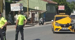 İzmir'in Ödemiş ilçesinde trafik kazasında 2 kişi yaralandı