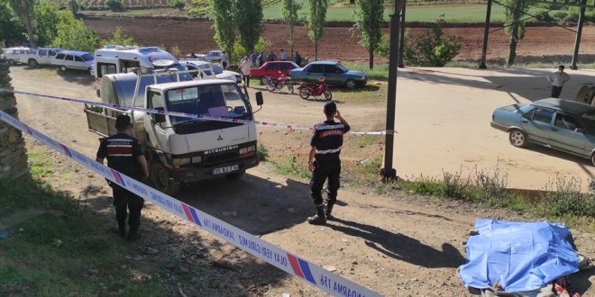 Manisa'nın Alaşehir ilçesinde kamyonetin çarptığı kadın hayatını kaybetti