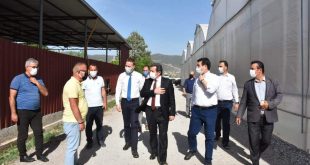 Muğla Valisi Orhan Tavlı, tarım üreticilerini ziyaret etti