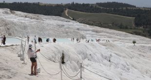 Pamukkale tam kapanma süresince 12 bin 597 turisti misafir etti