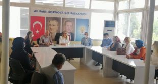 AK Parti İzmir Milletvekili Çankırı, Bornova'da incelemelerde bulundu