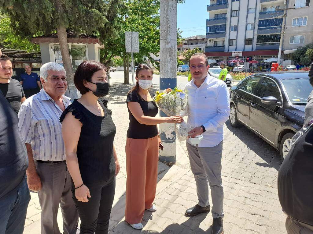 AK Parti İzmir Milletvekili Yaşar Kırkpınar, Kemalpaşa ve Kiraz ilçelerini ziyaret etti