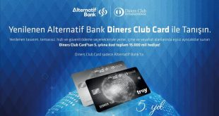 Alternatif Bank Diners Club Card, 5. yılını kutluyor