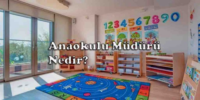 Anaokulu Müdürü