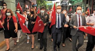 Atatürk'ün Urla'ya gelişinin 95. yıl dönümü kutlandı