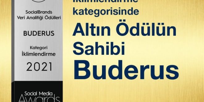 Buderus Social Media Awards’da altın ödülün sahibi oldu!