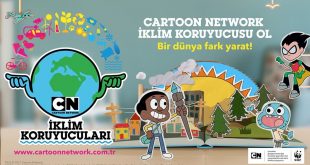 Cartoon Network iklim değişikliğine karşı harekete geçmeleri için çocuklara yol gösteriyor.
