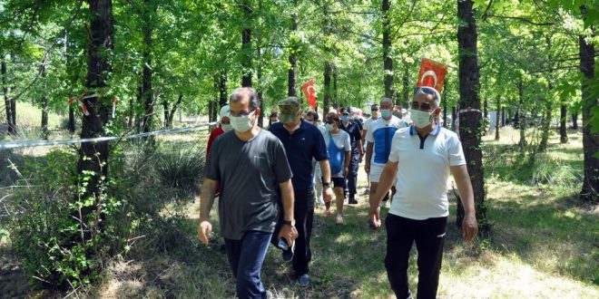 Dalaman'da 60 yaş üstü için "Önce hareket, sonra bereket" sloganıyla doğa yürüyüşü