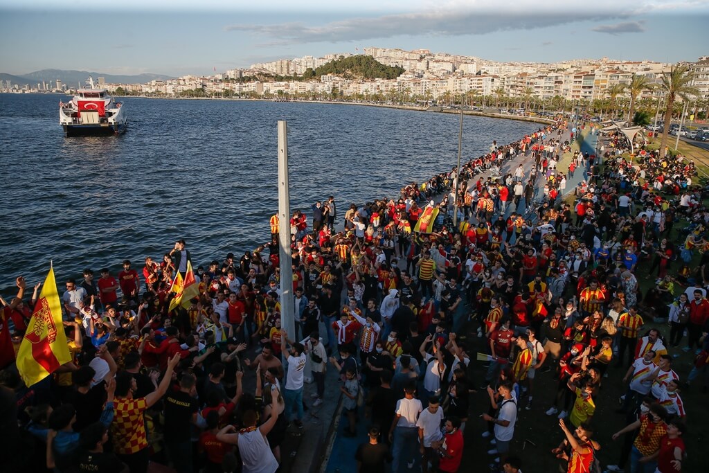 Göztepe Kulübünün 96. kuruluş yıl dönümü coşkuyla kutlandı