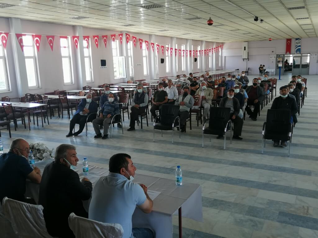İscehisar Küçük Sanayi Yapı Kooperatifi Genel Kurulu yapıldı