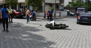 İzmir Kemalpaşa'da pikapla motosikletin çarpışması sonucu 1 kişi yaralandı