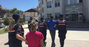 İzmir Tire'de uyuşturucu operasyonunda yakalanan 2 şüpheli tutuklandı