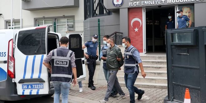 İzmir'de haciz işlemi sırasında avukatı silahla tehdit eden şüpheli adliyede