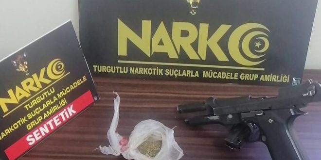 Manisa'da uyuşturucu operasyonunda gözaltına alınan 3 şüpheli tutuklandı