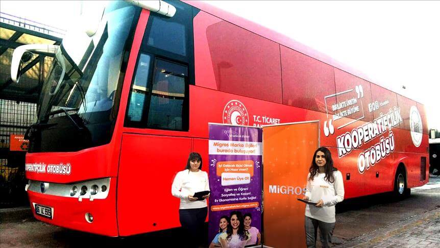 Migros Bölgesel Kooperatifler Zirvesi'nde kooperatiflerle bir araya geldi