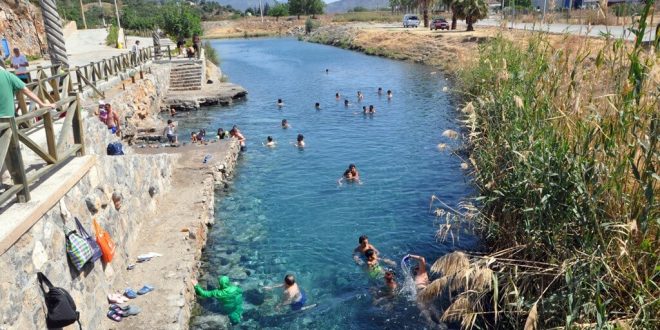 Muğla'da su kaplıcaları tesisinde çalışmalar sürüyor