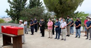 Muğla'da vefat eden Kıbrıs gazisi son yolculuğuna uğurlandı