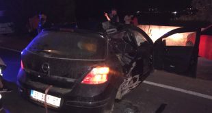Muğla'nın Bodrum ilçesinde devrilen otomobil 1 ölü, 3 yaralı