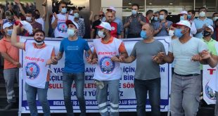 Narlıdere Belediyesinin şirketi Nar-Bel'de grev kararı alındı