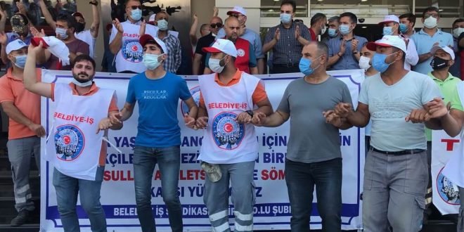 Narlıdere Belediyesinin şirketi Nar-Bel'de grev kararı alındı