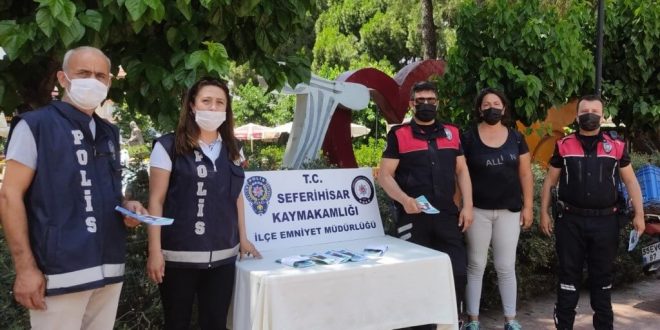 Seferihisar'da "En İyi Narkotik Polisi Anne" projesi tanıtıldı