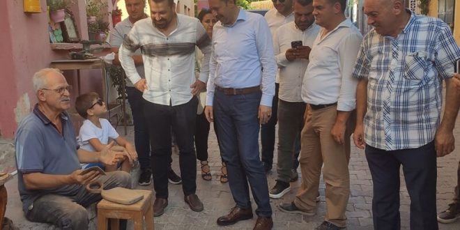 AK Parti İzmir Milletvekili Kaya, Urla'da incelemelerde bulundu