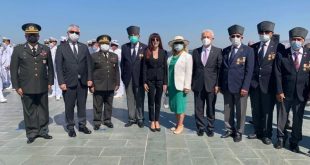 İzmir'de Kıbrıs Barış Harekatı'nın 47'inci yıl dönümü nedeniyle tören düzenlendi