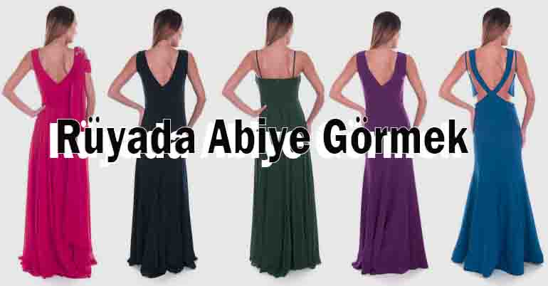 Rüyada Abiye Giymek