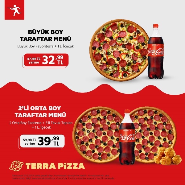 Yemeksepeti Pizza Ayına özel indirimlerle taraftarların futbol keyfini katlıyor