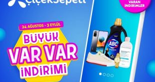 ÇiçekSepeti Büyük VarVar İndirimi Yüzde 80’e Varan İndirimlerle Başladı!