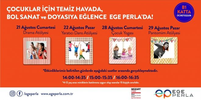 Ege Perla, Mozart PSM ile Çocukları Eğlence ve Sanatla Buluşturuyor