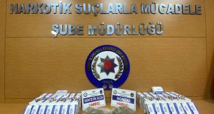 İzmir'de 1 kilo 935 gram sentetik uyuşturucu ile 5 bin 600 sentetik hap ele geçirildi