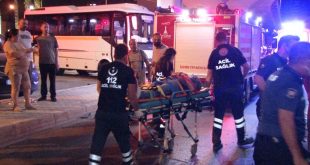 İzmir'de hafif ticari araç viyadükten demir yoluna düştü: 1 ölü, 5 yaralı
